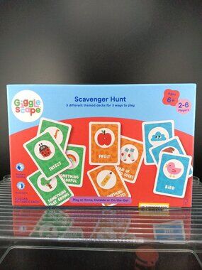 Giggle Scape Scavenger Hunt 3 Decks 60 Cards Each 2-6 Players